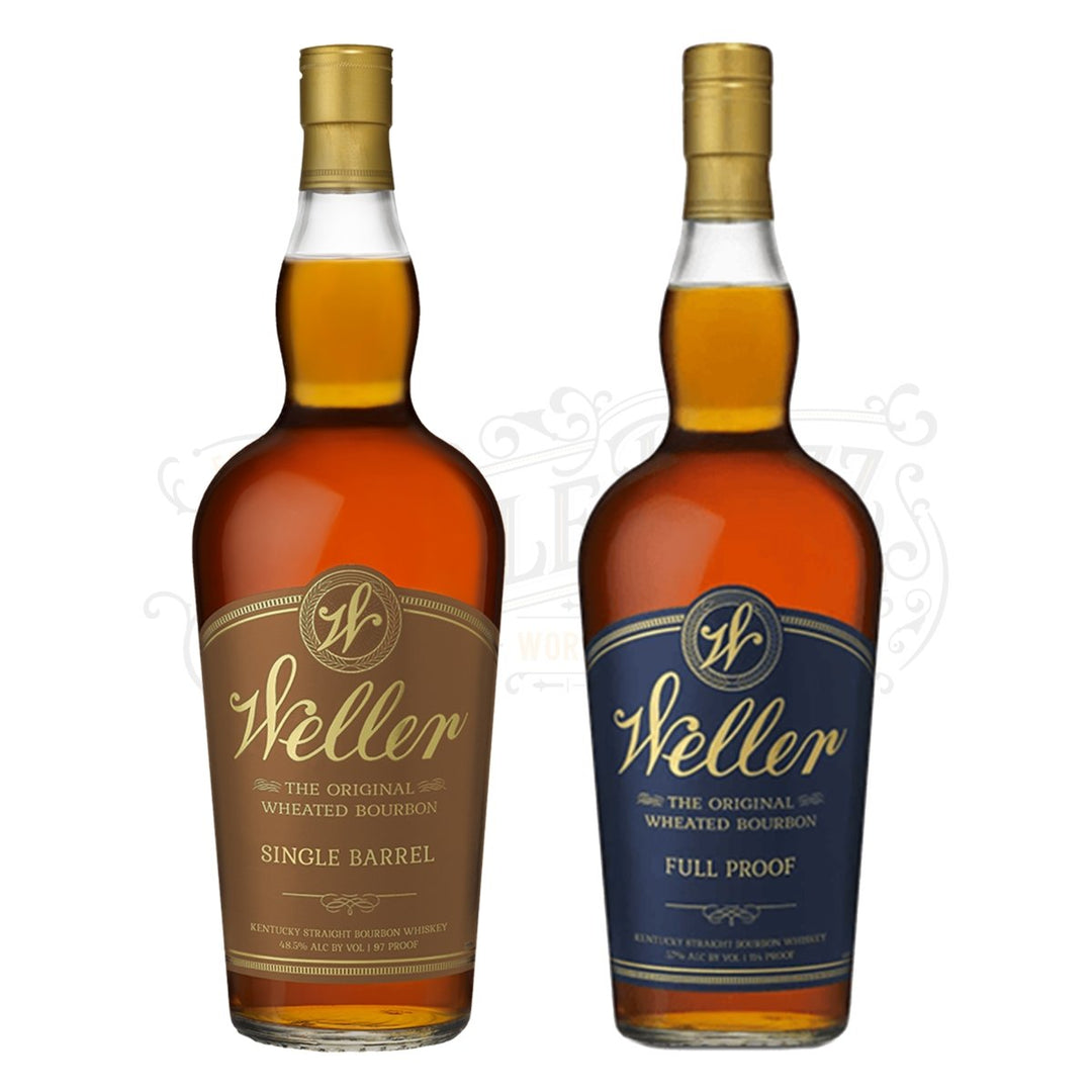 W. L. Weller Single Barrel Bourbon & Full Proof Bundle - BottleBuzz