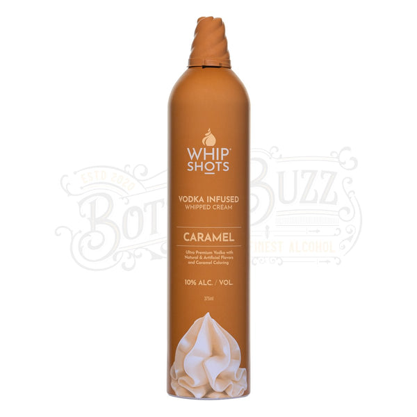 Whip Shots Caramel Vodka Infused Whipped Cream 375ml