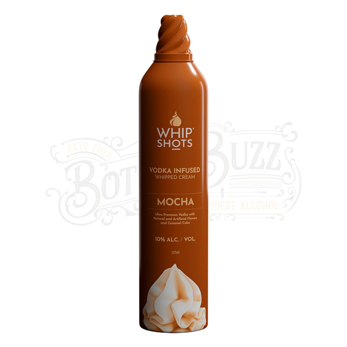 Whipshots Mocha Vodka 200ml - BottleBuzz