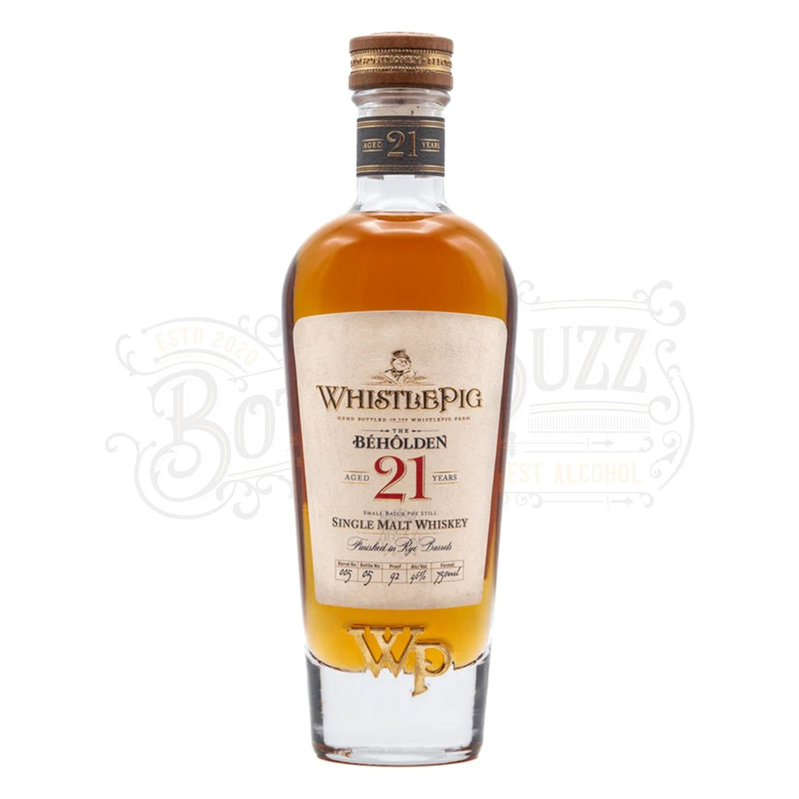 WhistlePig 21 Year - BottleBuzz