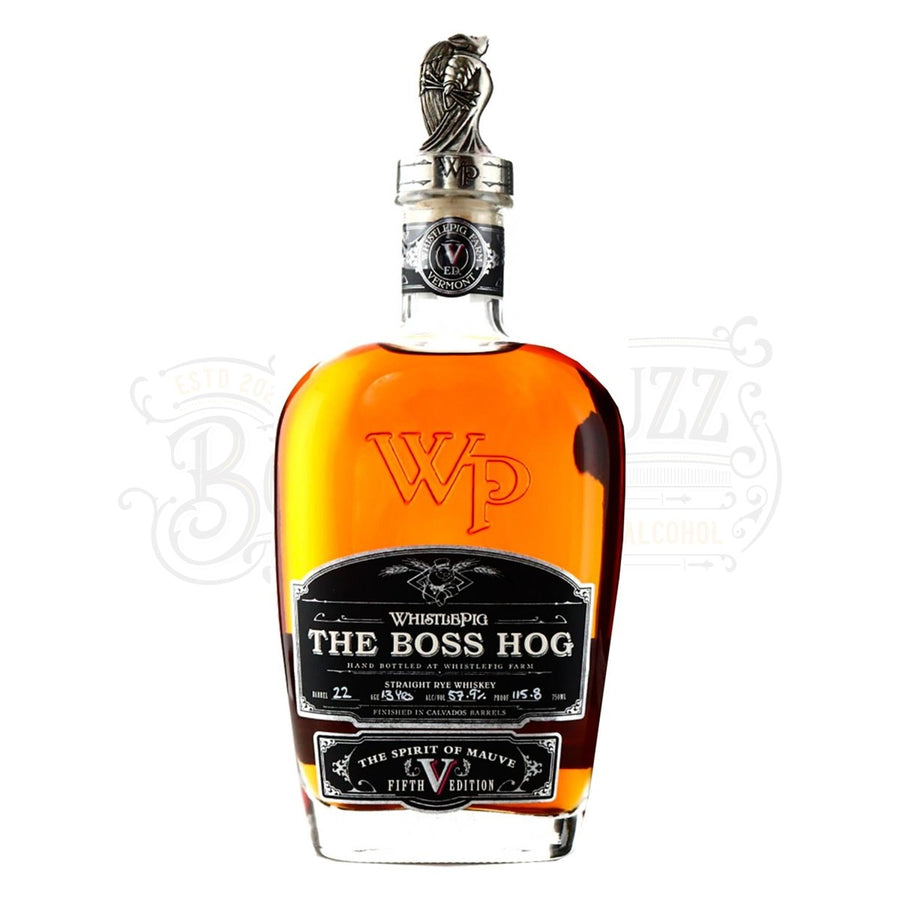 WhistlePig The Boss Hog 5th Edition: "The Spirit of Mauve" - BottleBuzz