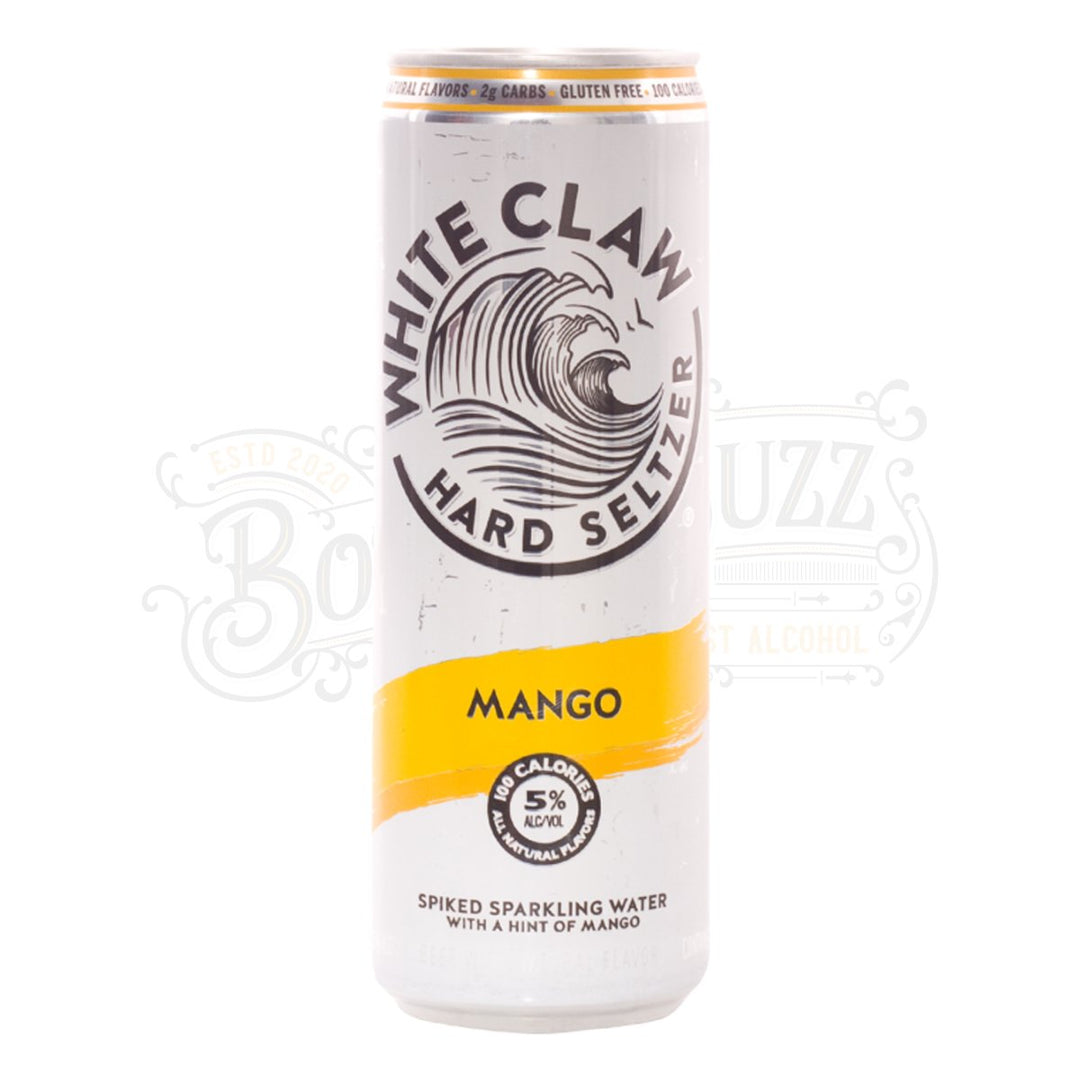 White Claw Hard Seltzer Mango 6pk - BottleBuzz