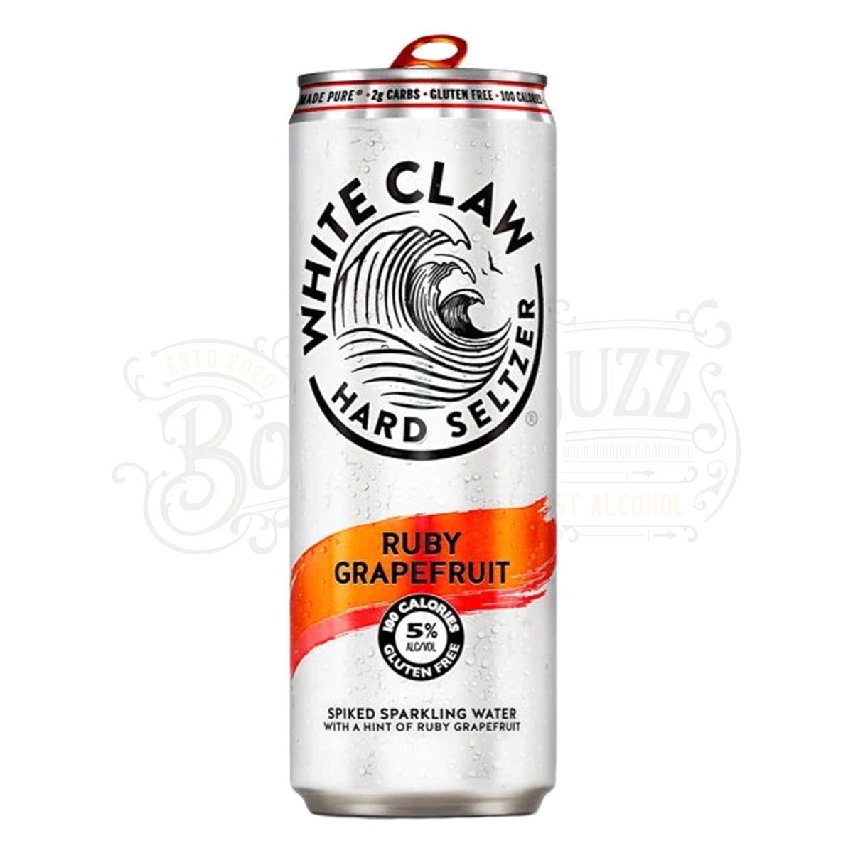 White Claw Hard Seltzer Ruby Grapefruit 6pk - BottleBuzz