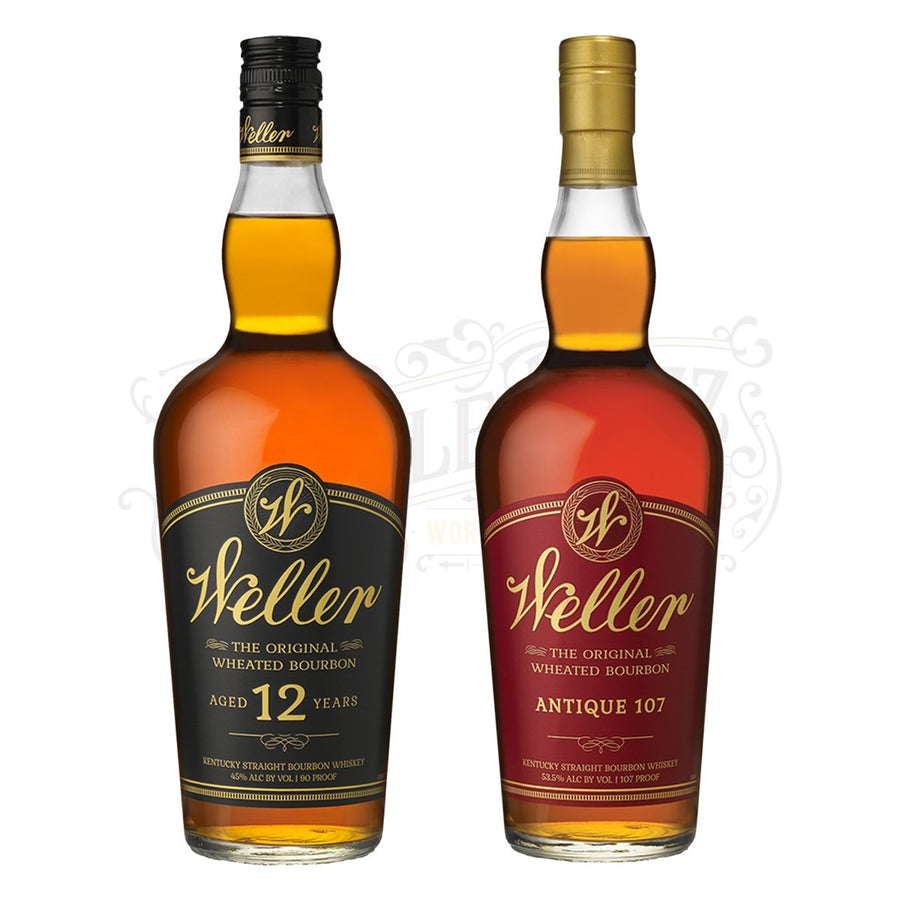 W.L. Weller 12 Year Bourbon & Antique 107 Bundle - BottleBuzz