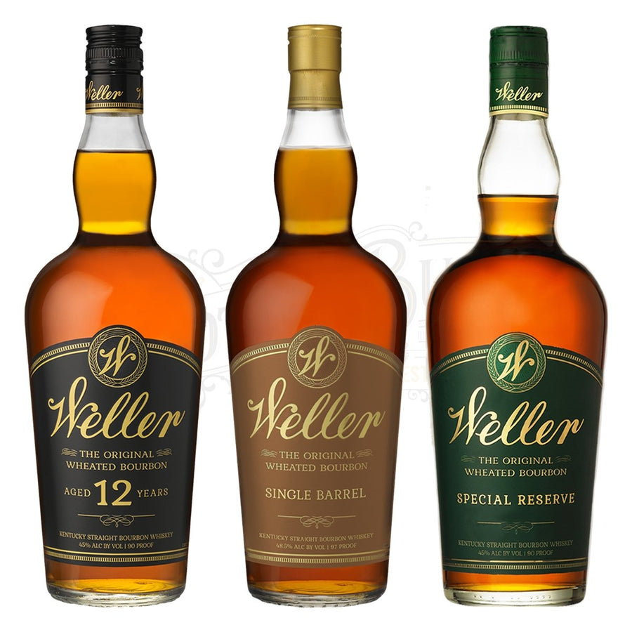 W.L. Weller 12 Year Bourbon, Single Barrel & Special Reserve Bundle - BottleBuzz