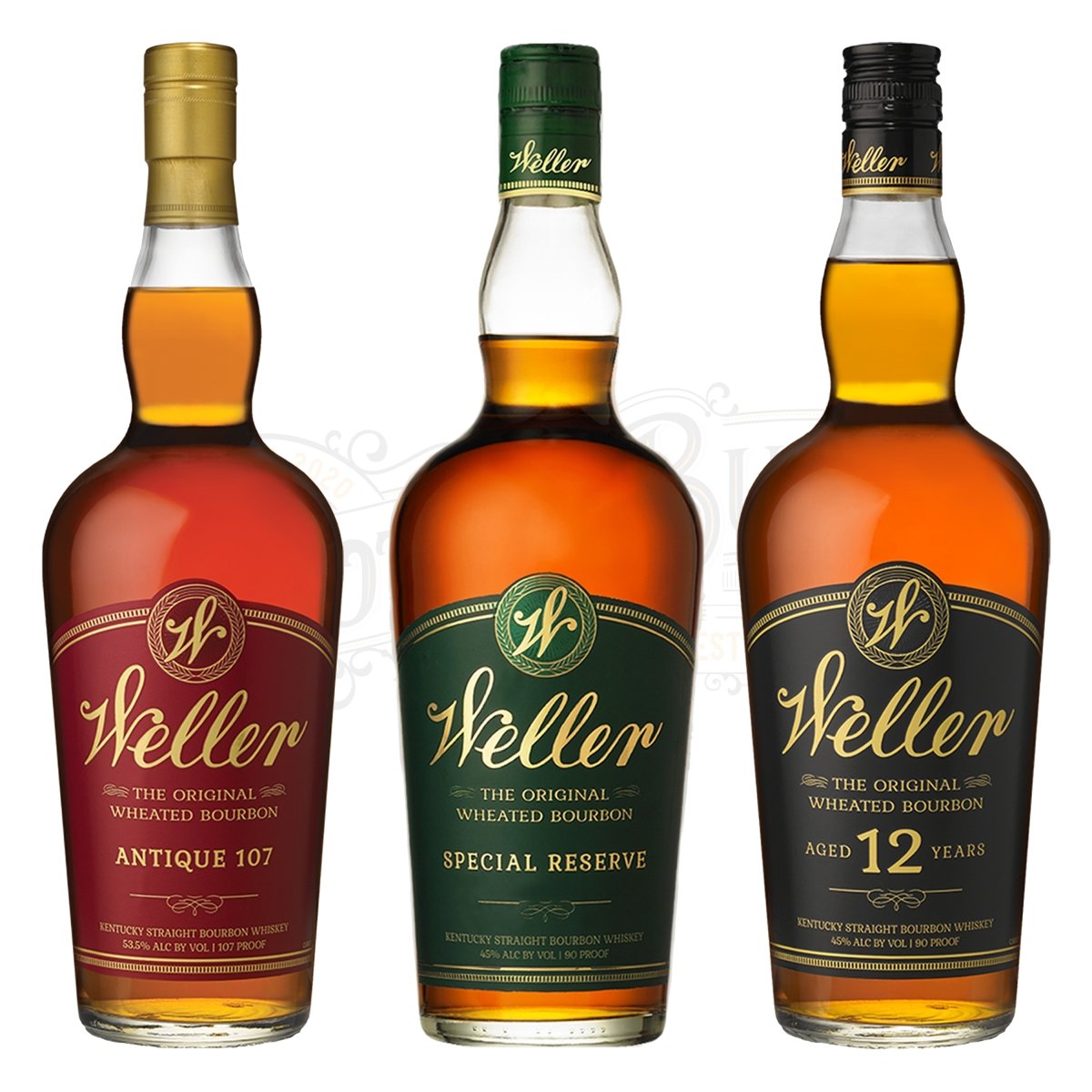 W.L. Weller Antique 107, Special Reserve & 12 Year Bundle - BottleBuzz