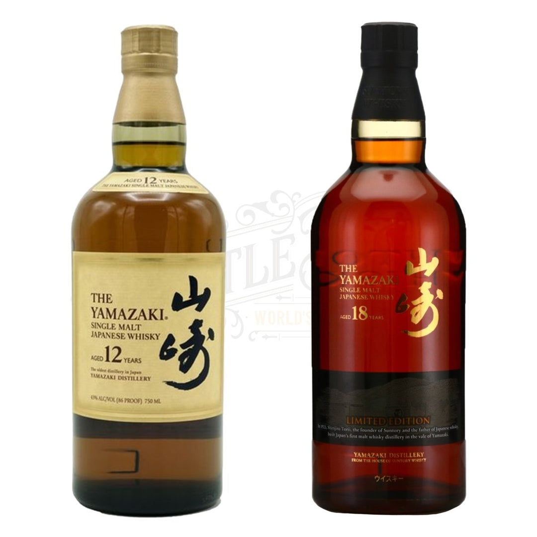 Yamazaki 12 Year & 18 Year Limited Edition Bundle - BottleBuzz