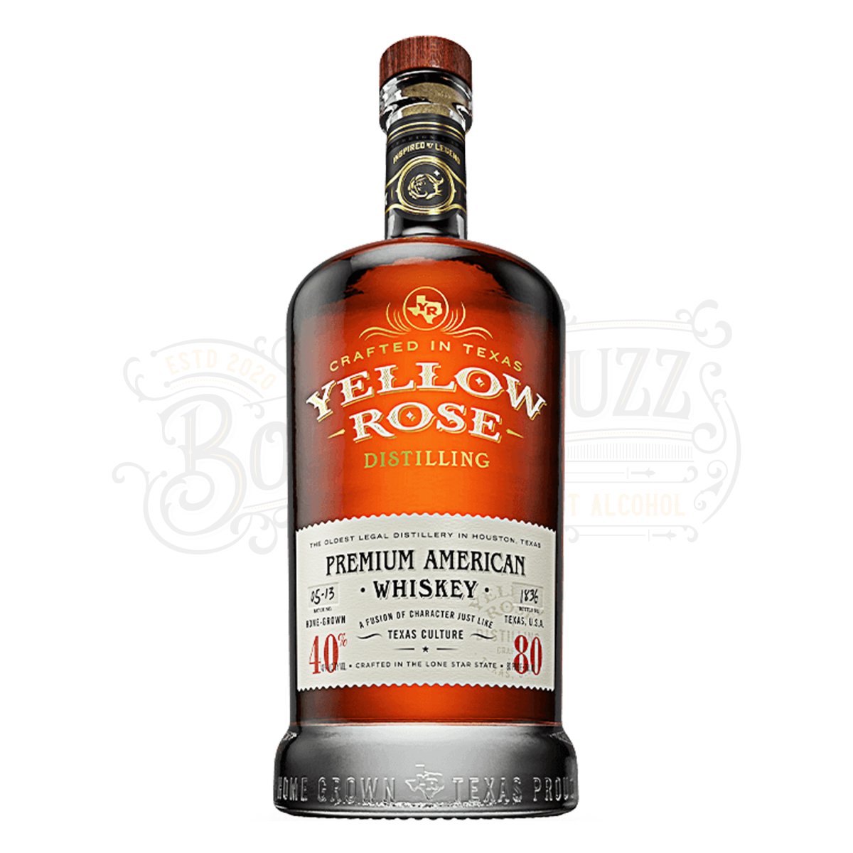 Yellow Rose Distilling Premium American Whiskey - BottleBuzz