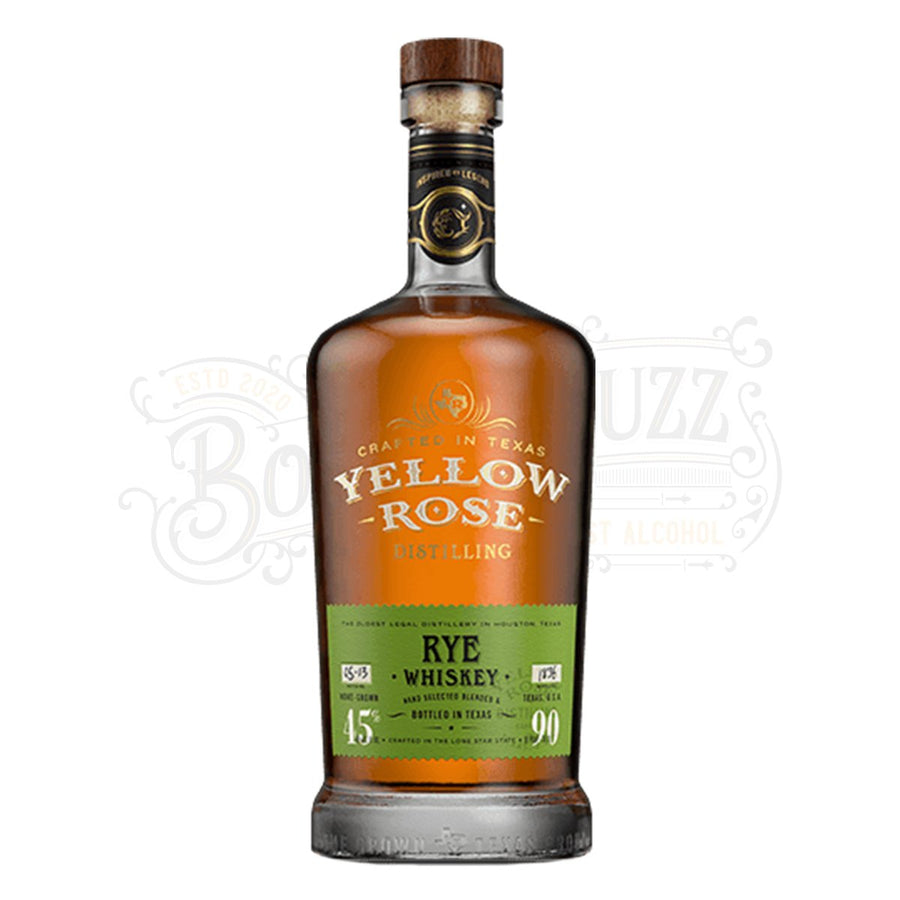 Yellow Rose Distilling Rye Whiskey - BottleBuzz